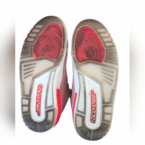 Nike Jordan 3 Retro Rust Pink CK9246-600 Women 6.5US w/ Box Tags Extra Laces - Picture 15 of 15